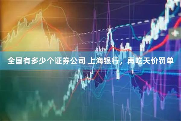 全国有多少个证券公司 上海银行，再吃天价罚单